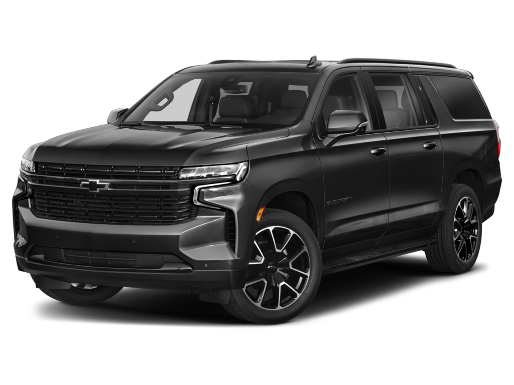 Black SUV SUBURBAN RST 2022